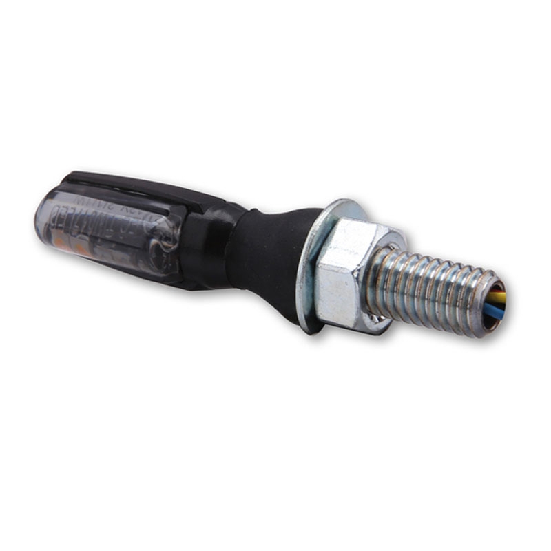 Smerniki za motor Highsider Smart SPARK LED 3v1 črni