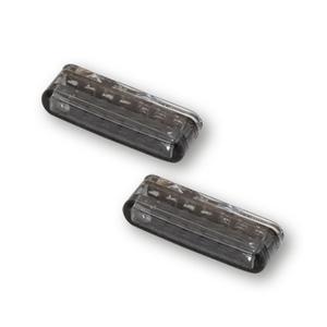 Smerniki za motor Highsider Smart Shorty LED 3v1 črni