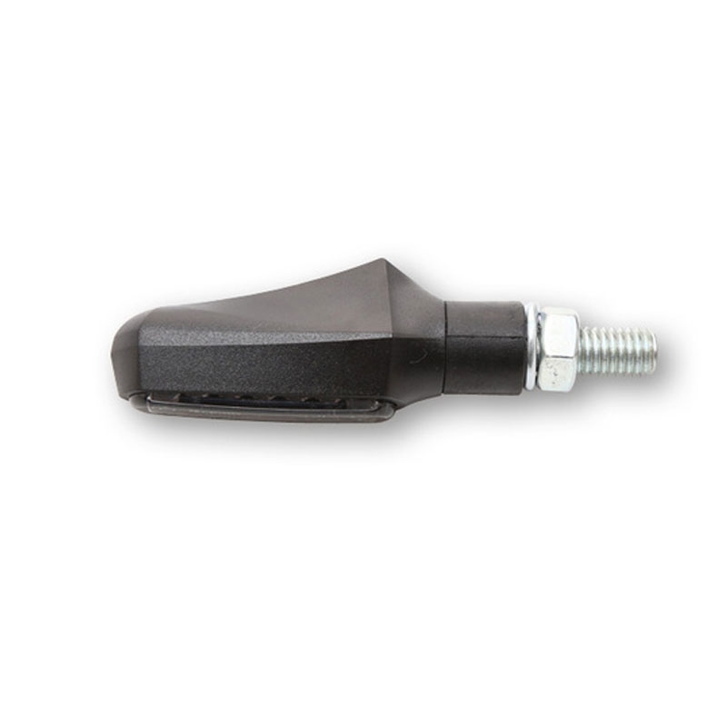 Smerniki za motor Highsider Smart Shorty Fin 3v1 črni