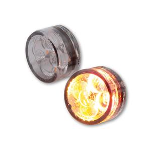 Smerniki za motor Highsider Smart Module Sixteen LED 3v1 dimljeno sivi