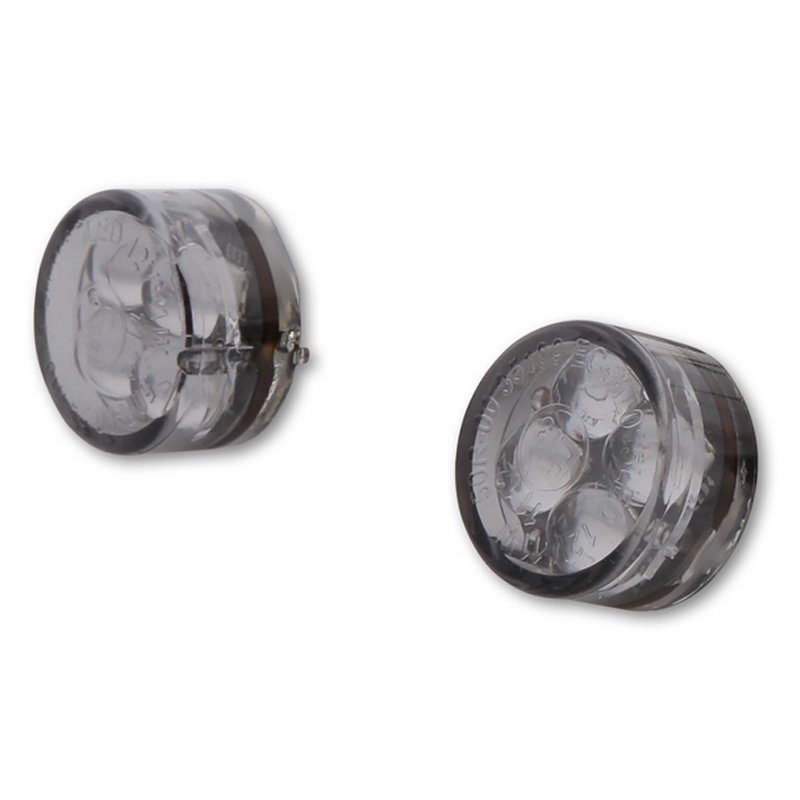 Smerniki za motor Highsider Smart Module Sixteen LED 3v1 dimljeno sivi
