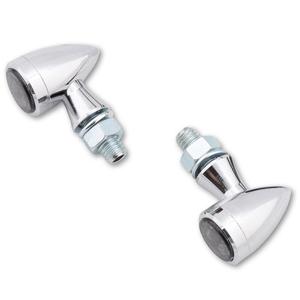 Smerniki za motor Highsider Smart Sixteen Bullet LED 3v1 kromirani