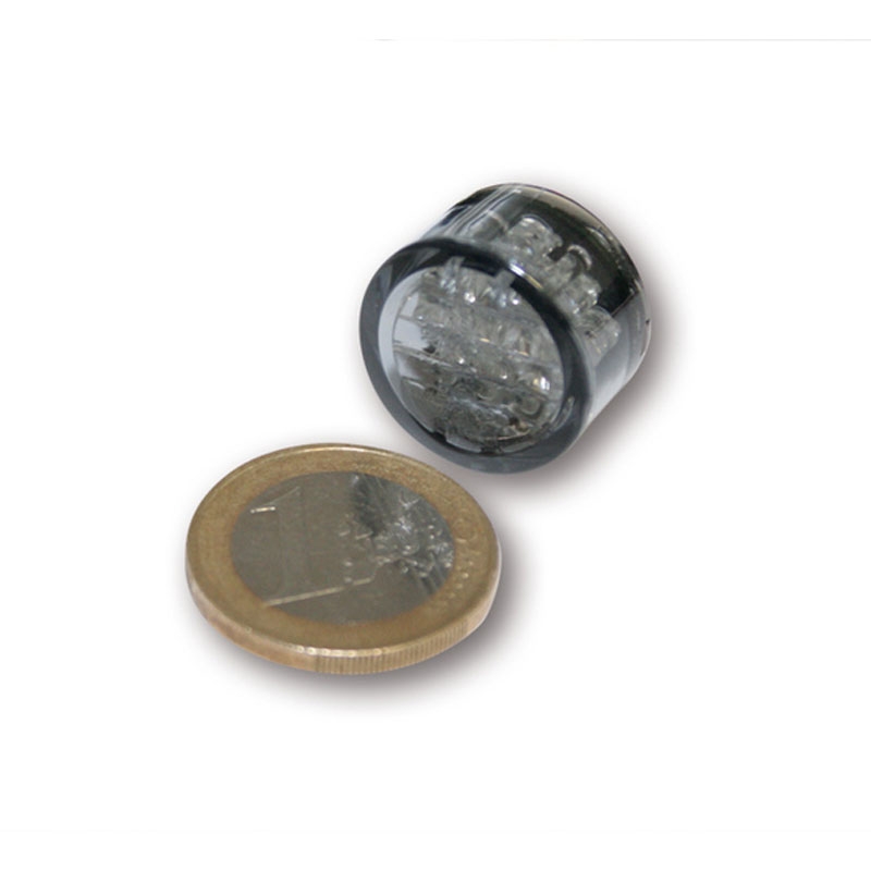 Highsider Smart Pin LED zadnja luč za motor, dimljeno siva