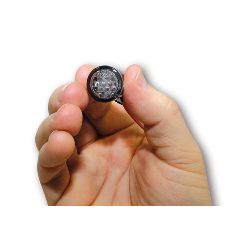 Highsider Smart Pin LED zadnja luč za motor, dimljeno siva