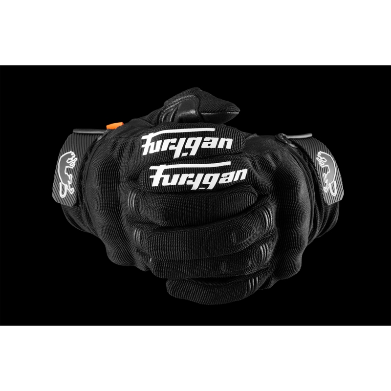 Ženske motoristične rokavice Furygan Jet Lady D3O® Evo črno-bele