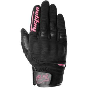 Ženske motoristične rokavice Furygan Jet Lady D3O® Evo črno-roza