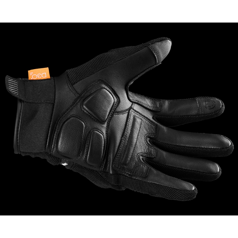 Moto rokavice Furygan Jet D3O Evo črno-rdeče