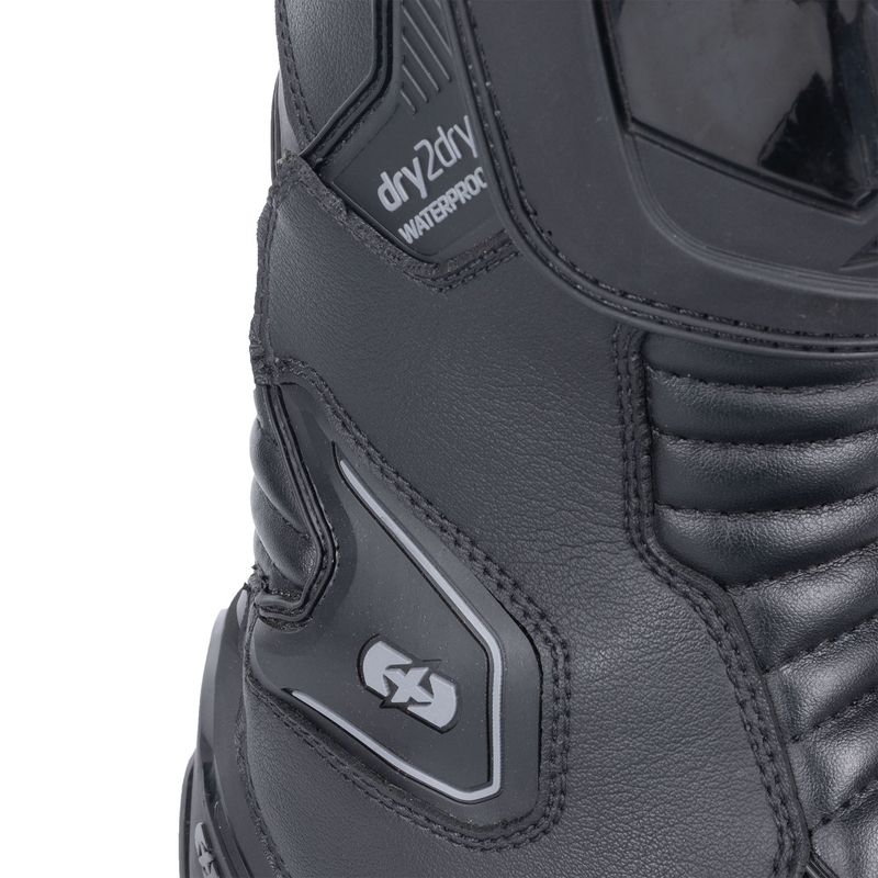 Moto škornji Oxford Cypher 1.0 D2D črne barve