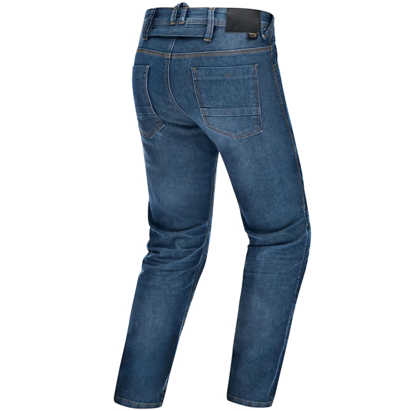 Shima Ridge Extended Biker Jeans Blue