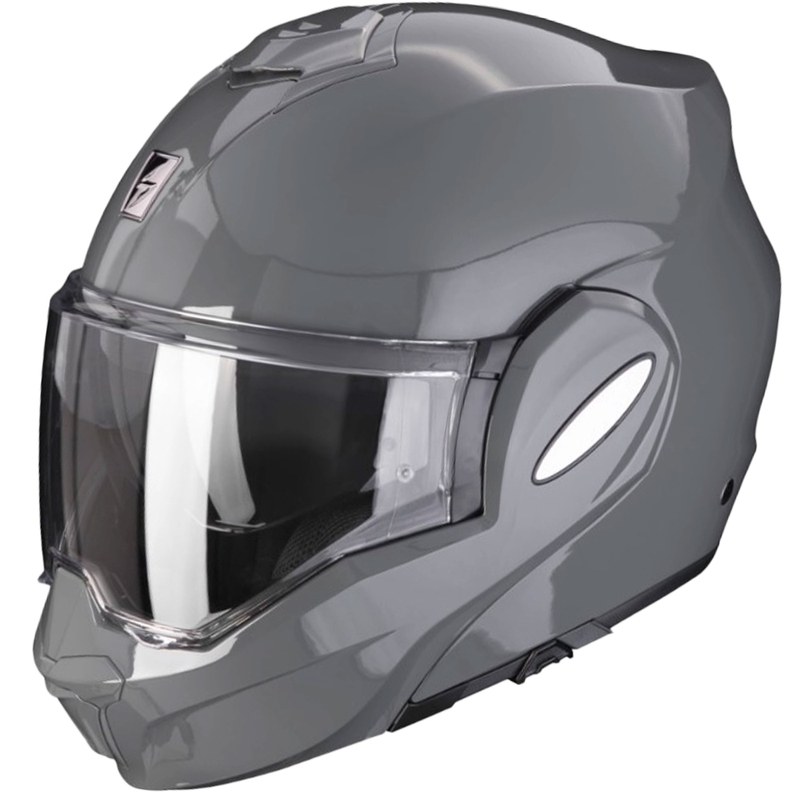 Preklopna čelada Scorpion EXO-TECH EVO cementno siva