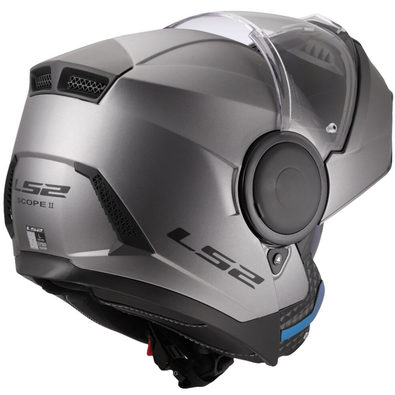 Motoristična čelada LS2 FF902 Scope II z nagibom iz mat titana