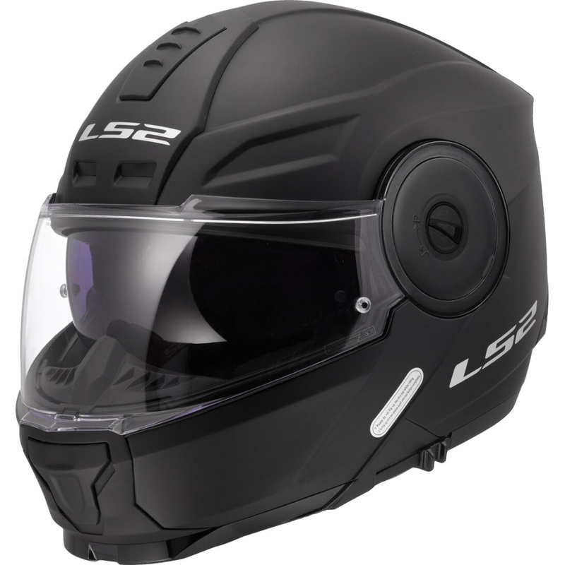 Preklopna motoristična čelada LS2 FF902 Scope II, mat črna