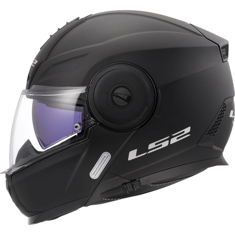 Preklopna motoristična čelada LS2 FF902 Scope II, mat črna