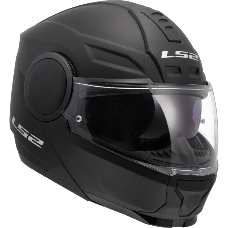 Preklopna motoristična čelada LS2 FF902 Scope II, mat črna