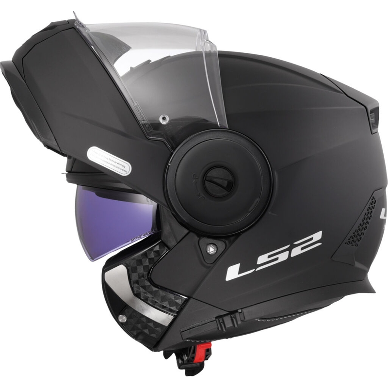 Preklopna motoristična čelada LS2 FF902 Scope II, mat črna