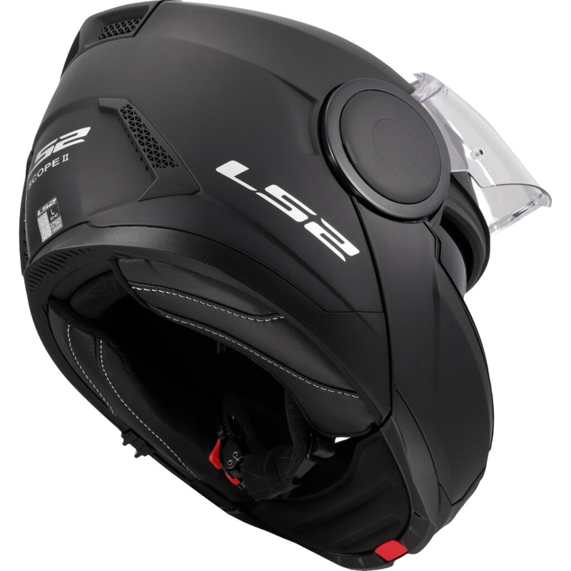 Preklopna motoristična čelada LS2 FF902 Scope II, mat črna