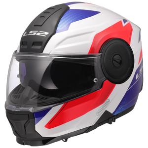 Motoristična čelada LS2 FF902 Scope II Duria, bela-modro-rdeča