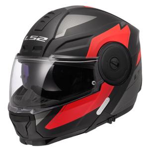Motoristična čelada LS2 FF902 Scope II Duria črno-rdeča