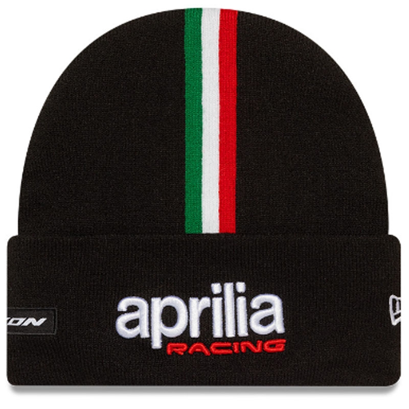 Kapa Team Wide Manšeta Beanie Aprilia črna