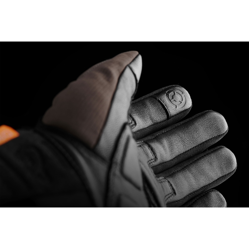 Moto rokavice Furygan Jet All Season D3O® Evo rjave barve