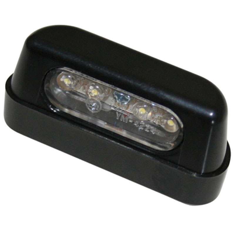 LED osvetlitev registrske tablice Highsider Smart Plate črna