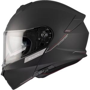 MT Genesis SV Solid A1 black mat flip-up motoristična čelada