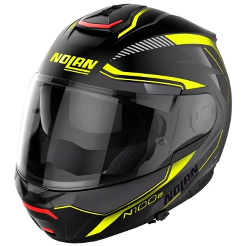 Odklopna motoristična čelada Nolan N100-6 Paloma N-COM 22 črna