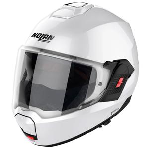 Motoristična čelada na preklop Nolan N120-1 Classic N-com bela