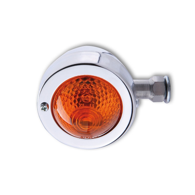 Highsider Smart Bullet Pike smerniki za motorno kolo, kromirani