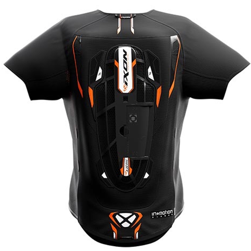 Sistem zračnih blazin IXON IX-AIRBAG U05 črno-oranžen