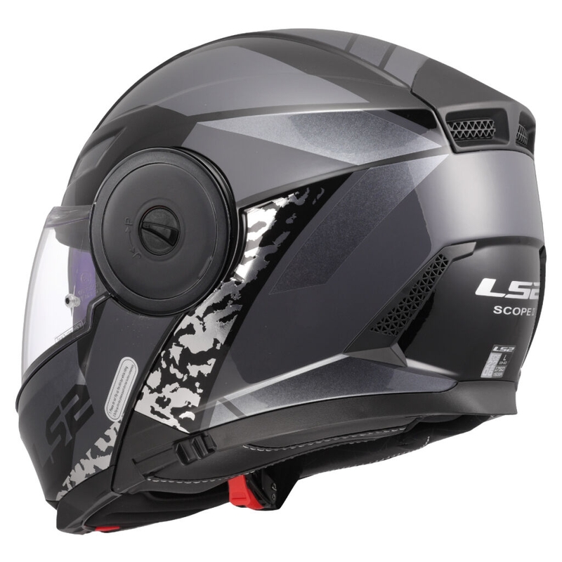Motoristična čelada LS2 FF902 Scope II Oxyd črna-titanova