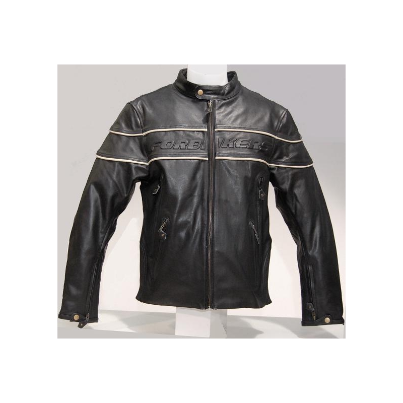 Kožená bunda na motorku ForBikers-Rock