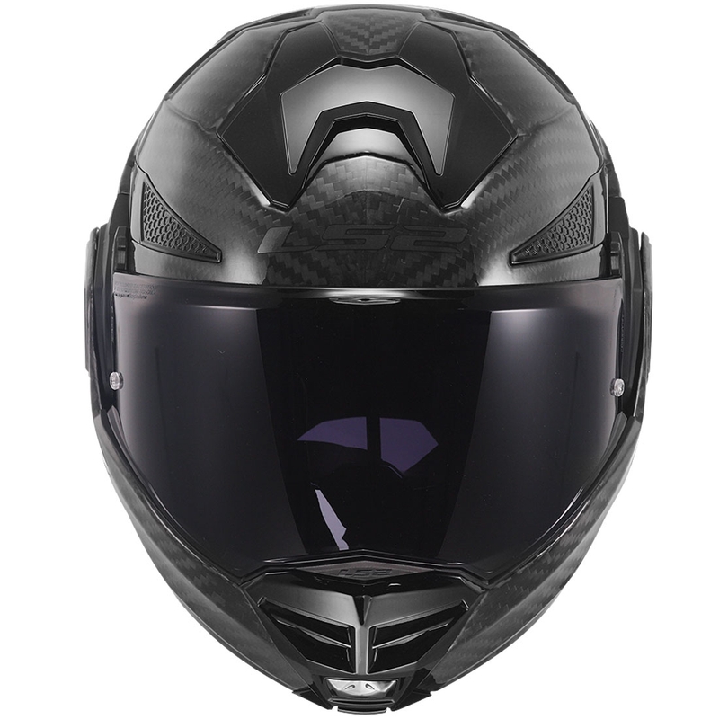 Motoristična čelada LS2 FF901 Advant X Solid Carbon Black