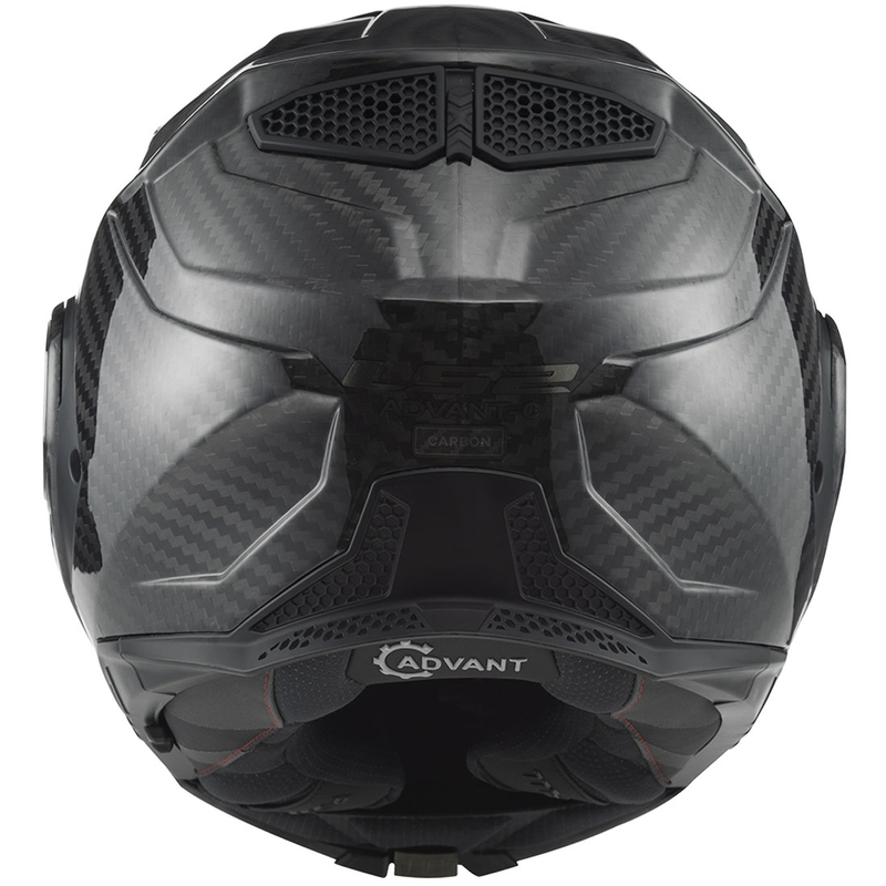 Motoristična čelada LS2 FF901 Advant X Solid Carbon Black