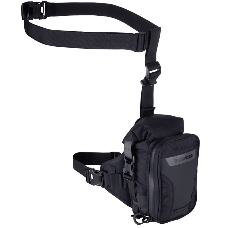 Torba za stegna Oxford Atlas L-2 črna 2 l