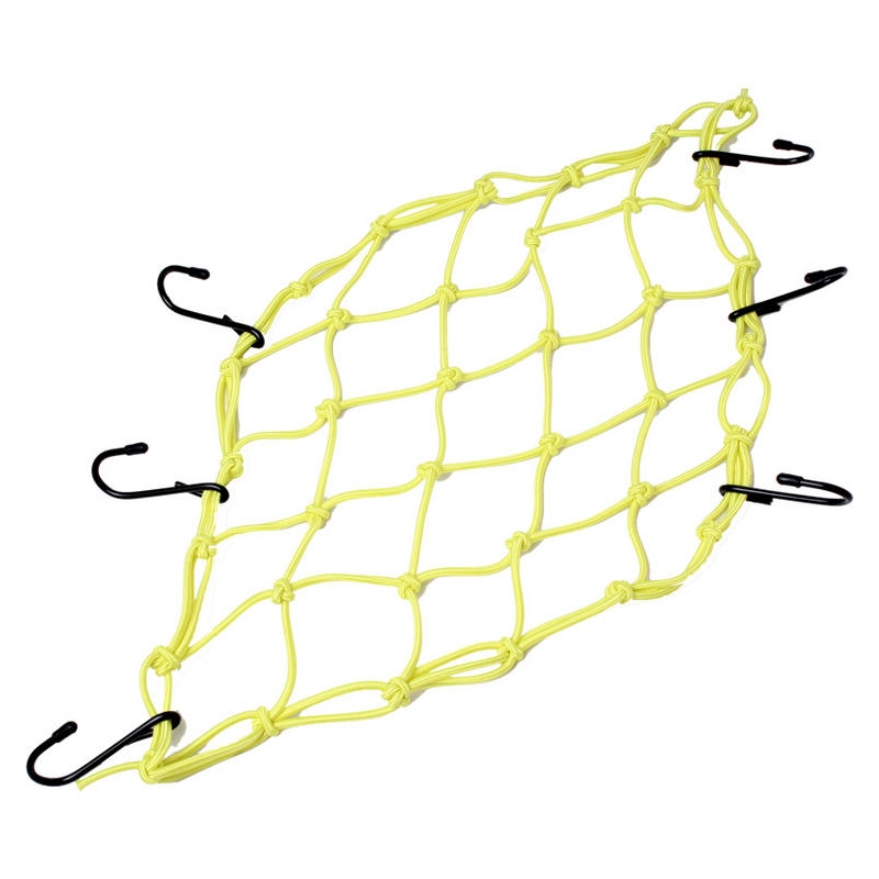 Mreža za motorno kolo - Spider - fluo rumena