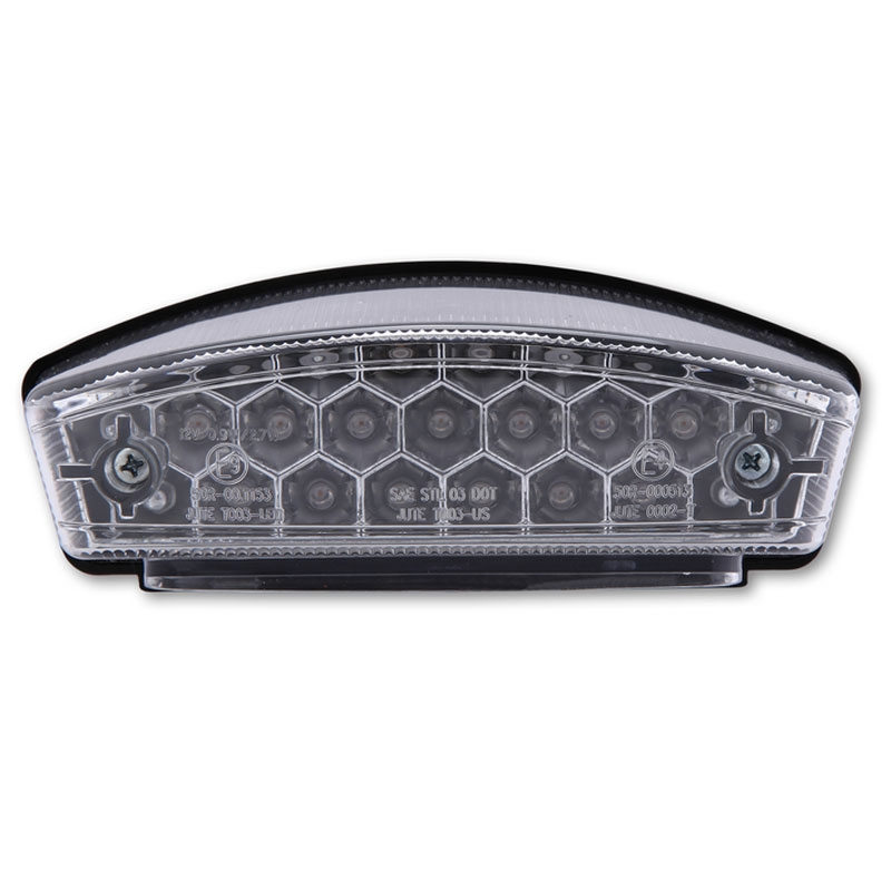 Highsider Smart Monster LED zadnja luč za motorno kolo črna