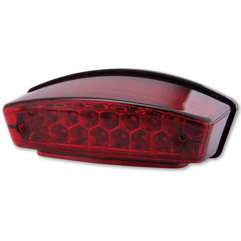 Highsider Smart Monster LED zadnja luč za motorno kolo rdeča