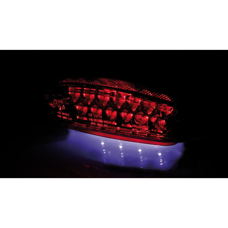 Highsider Smart Monster LED zadnja luč za motorno kolo rdeča