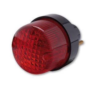 Highsider Smart okrogla zadnja luč za motorno kolo, črna