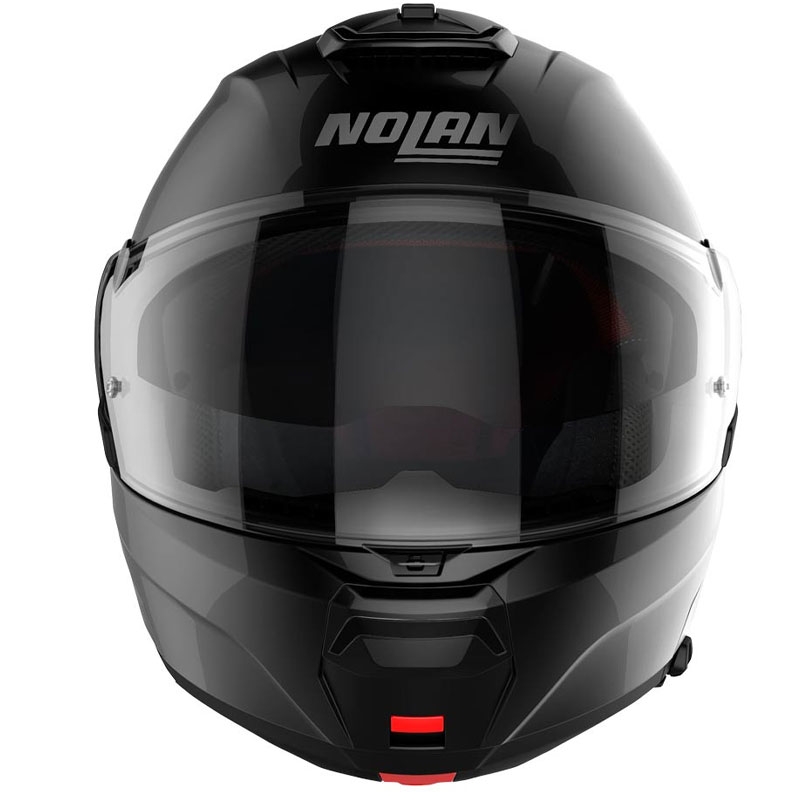 Preklopna motoristična čelada Nolan N100-6 Classic N-COM 3 črna
