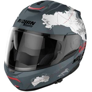 Preklopna motoristična čelada Nolan N100-6 Legend Checa N-COM 3