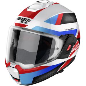 Čelada Nolan N120-1 Subway Flip Up Glossy White