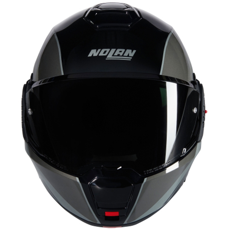 Motoristična čelada Nolan N120-1 Verniciatura Speciale N-COM 341 črno-siva