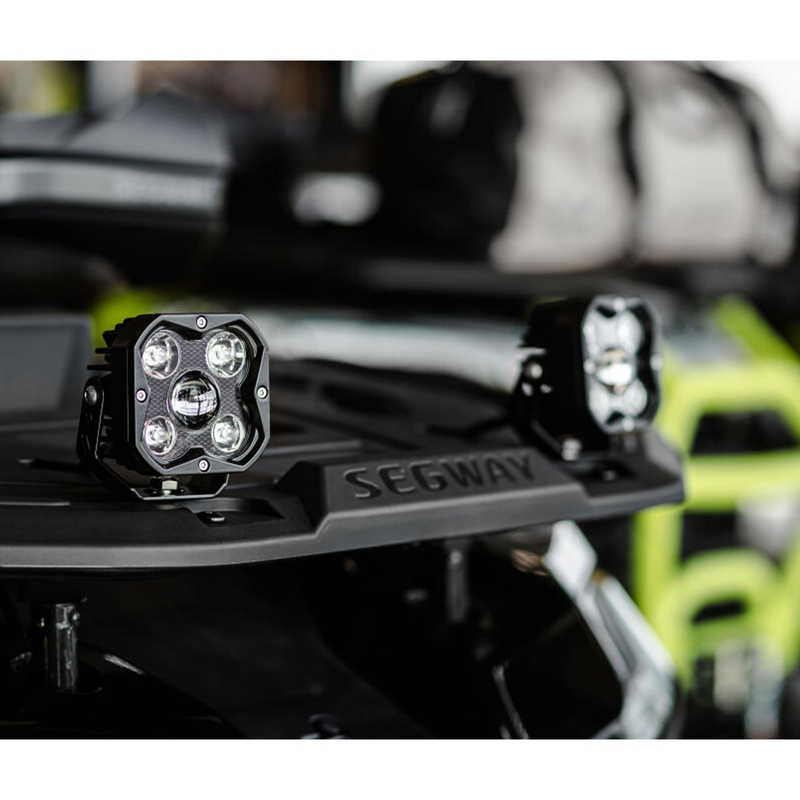 LED luč SHARK LED luč za vožnjo z lasersko LED diodo 3,2" 40 W črna