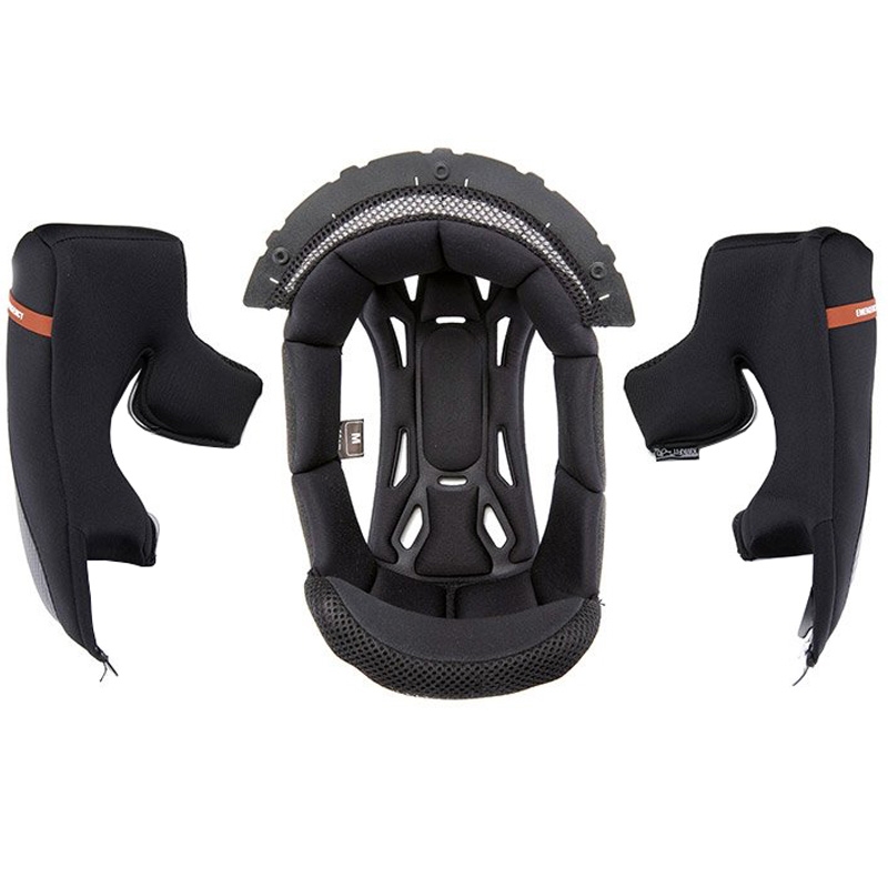 Notranjost za čelade Scorpion Exo-Tech CARBON/EVO/PRO črna