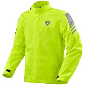 Revit Cyclone 4 H2O fluo rumena motoristična dežna jakna