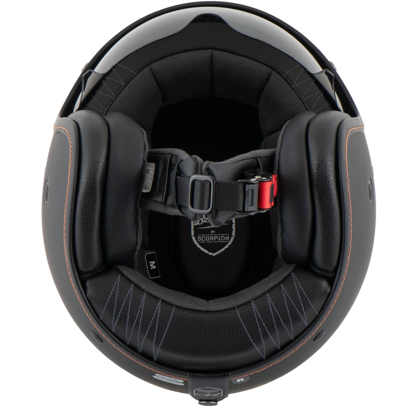 Odprta čelada SCORPION BELFAST EVO Solid črna mat