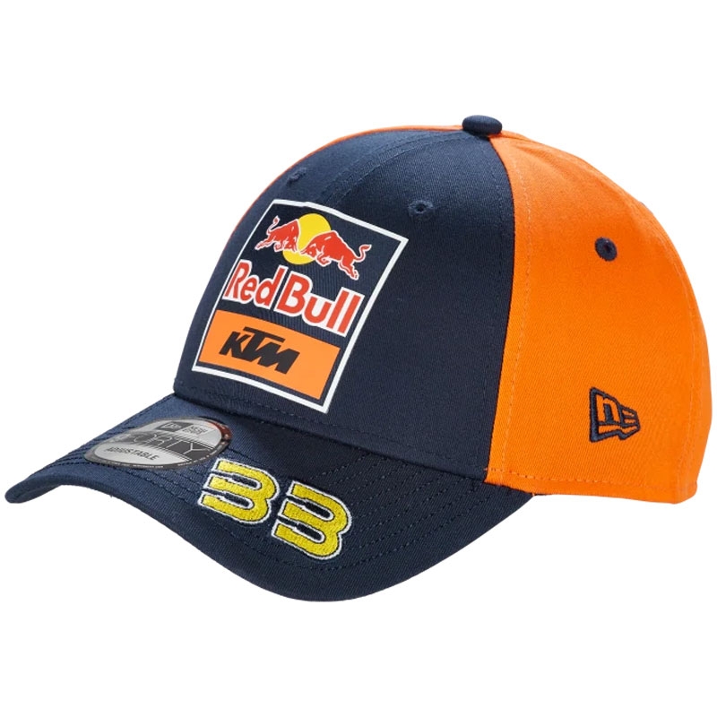 Kapa ekipe KTM Red Bull Racing - Brad Binder temno modro-oranžna