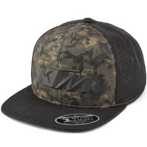 Kapa KTM Camo Trucker črno-kamuflažno zelena